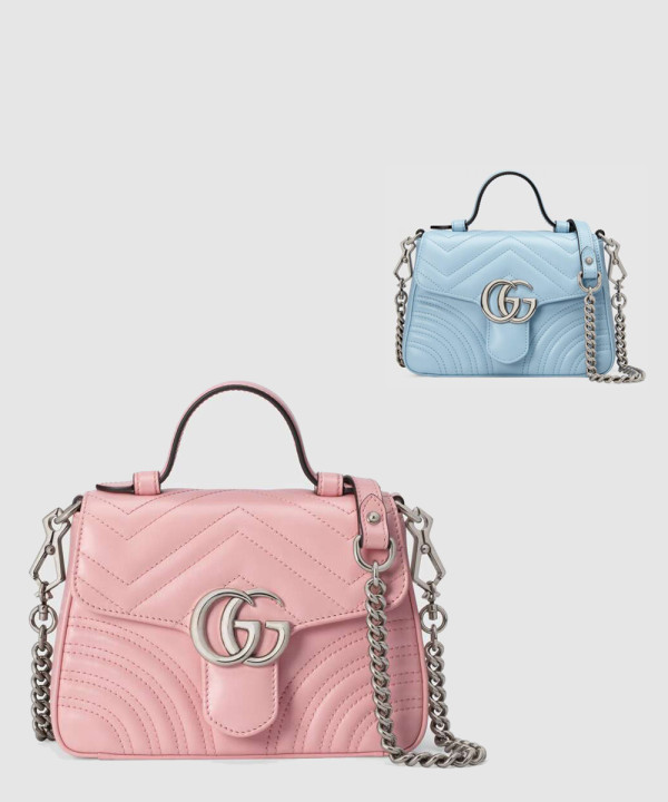 [GUCCI-구찌]GG 마몽 미니 탑핸들백 547260