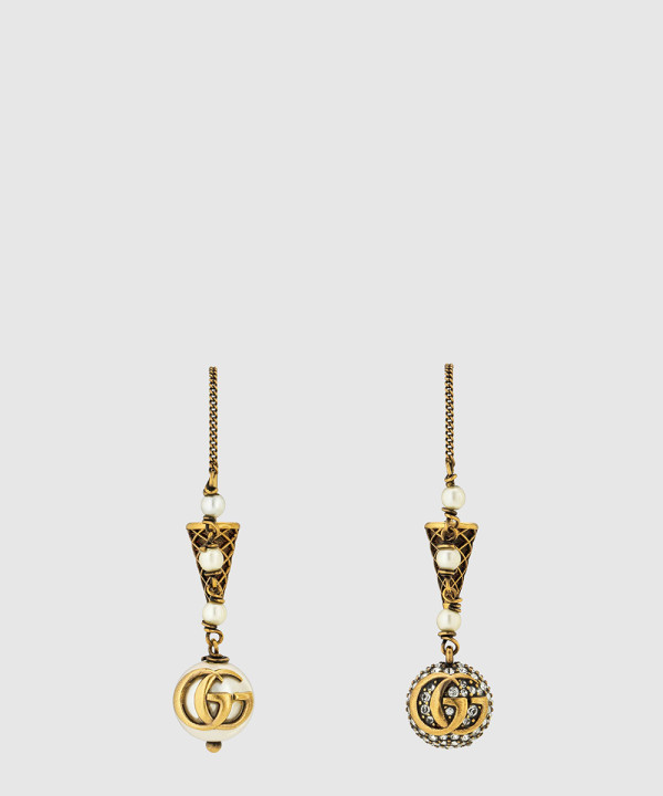 [GUCCI-구찌]GG 아이스크림 드롭 귀걸이 661195