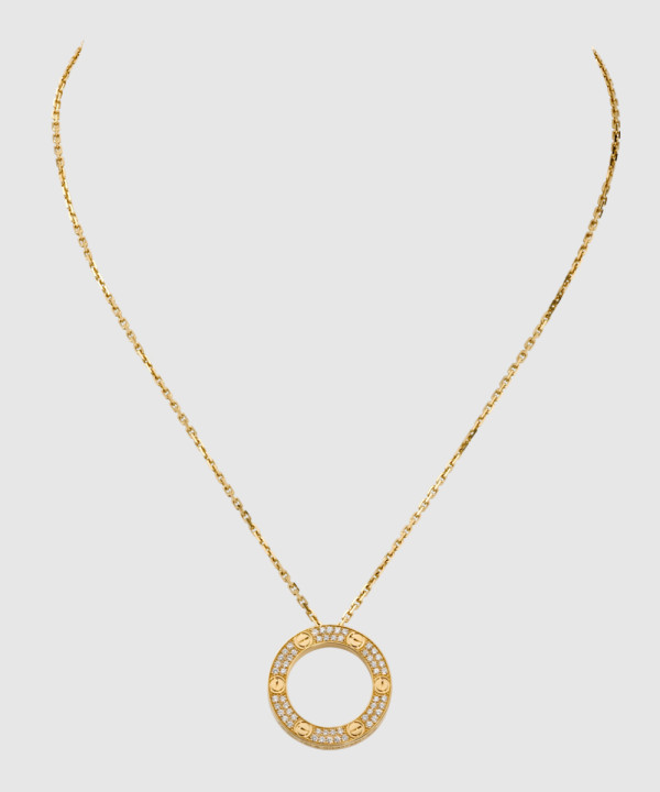 [CARTIER-까르띠에]러브 목걸이 B7058400