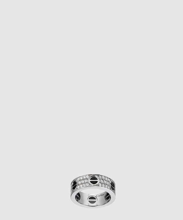 [CARTIER-까르띠에]러브 반지 세라믹 B4207600