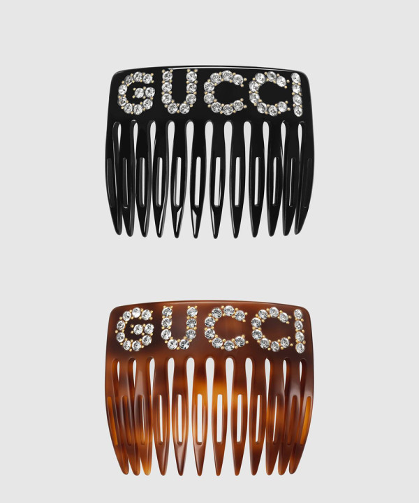 [GUCCI-구찌]크리스탈 헤어콤 503957