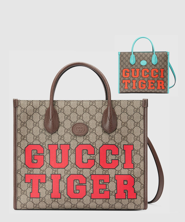 [GUCCI-구찌]타이거 GG 스몰 토트백 659983