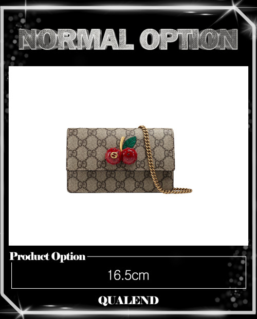 [GUCCI-구찌]체리 GG 수프림 미니 WOC 481291