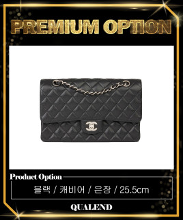 [CHANEL-샤넬]클래식 캐비어 미듐 A01112