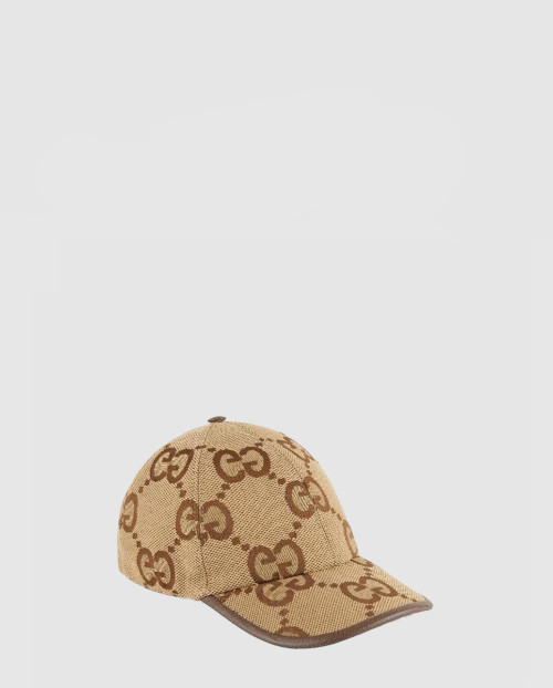 [GUCCI-구찌]점보 GG 캔버스 베이스볼 캡 ‎681264
