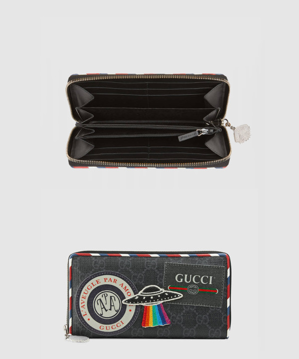 [GUCCI-구찌]지퍼 장지갑 496342