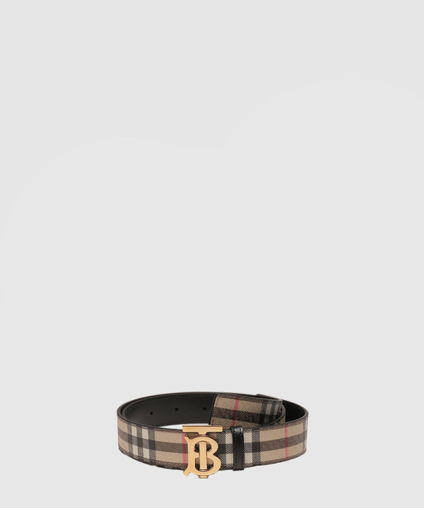 [BURBERRY-버버리]체크 양면 벨트 80524821