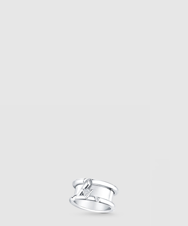 [LOUIS VUITTON-루이비통]LV 볼트 밴드 반지 Q9O59A