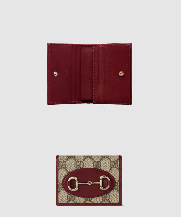 [GUCCI-구찌]홀스빗 1955 카드 케이스 지갑 621887