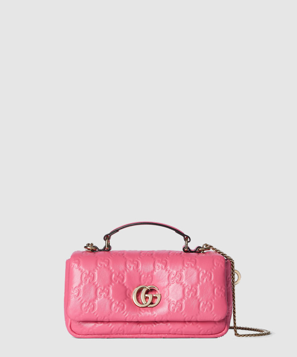 [GUCCI-구찌]GG 밀라노 미니 탑 핸들백 806017