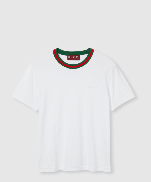 [GUCCI-구찌]웹 저지 티셔츠 819551