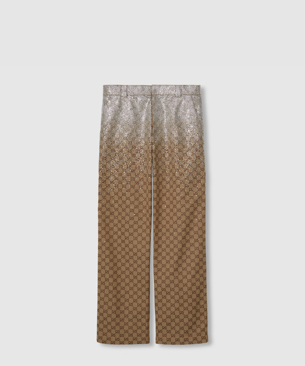 [GUCCI-구찌]크리스탈 GG 타포린 팬츠 813401
