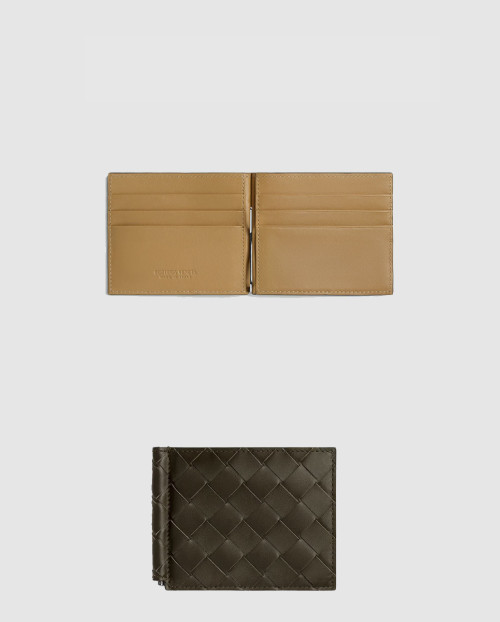 [BOTTEGA-보테가베네타]인트레치아토 머니클립 반지갑 749404