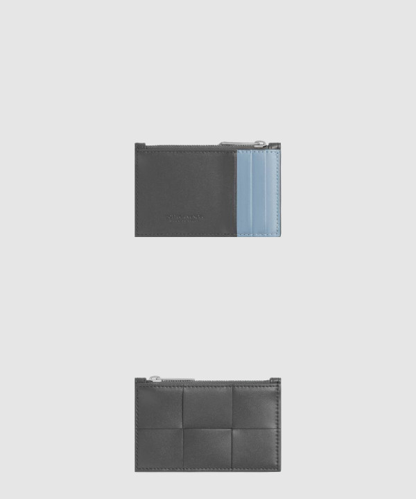 [BOTTEGA-보테가베네타]카세트 지퍼 카드 케이스 679843