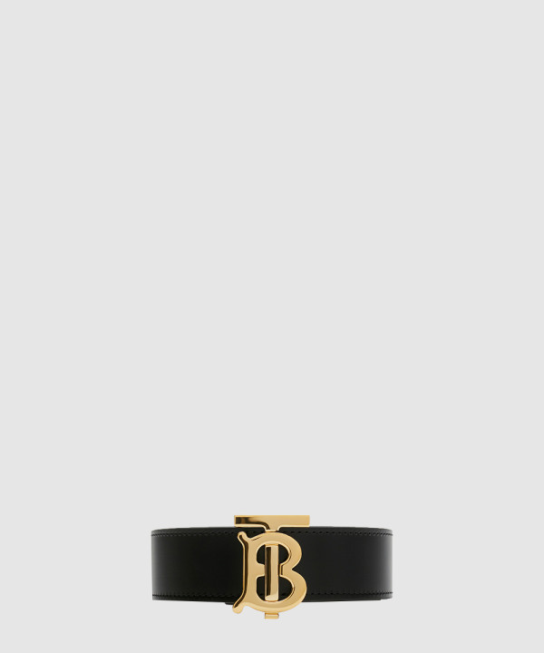 [BURBERRY-버버리]리버시블 레더 TB 벨트 80718341