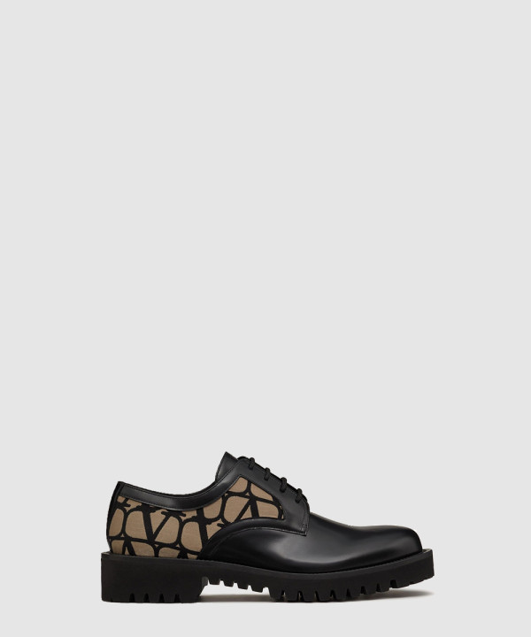 [VALENTINO-발렌티노]토일 이코노그라헤 더비 슈즈