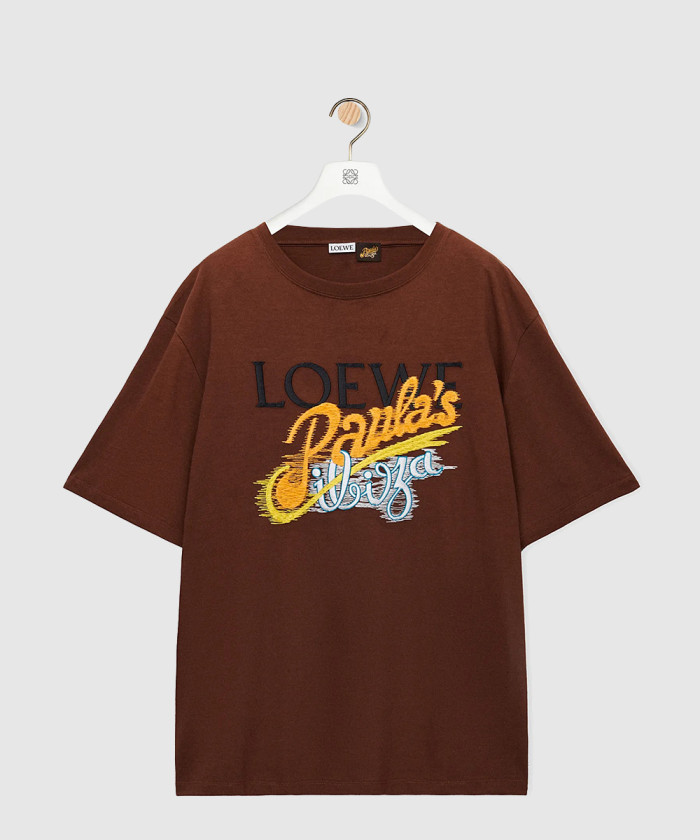레플리카|이미테이션 loewe-로에베루즈-핏-티셔츠-코튼-2