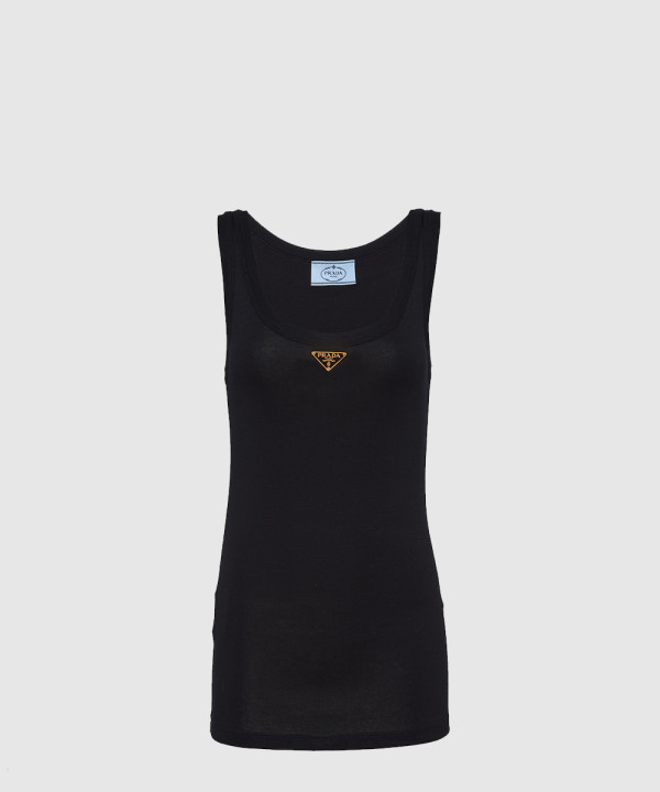 [PRADA-프라다]립 니트 저지 탱크 탑 39546X