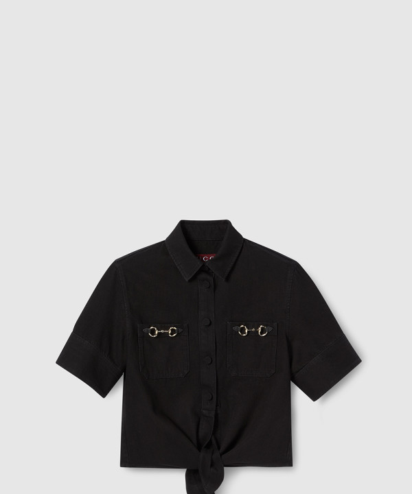 [GUCCI-구찌]홀스빗 데님 셔츠 832484