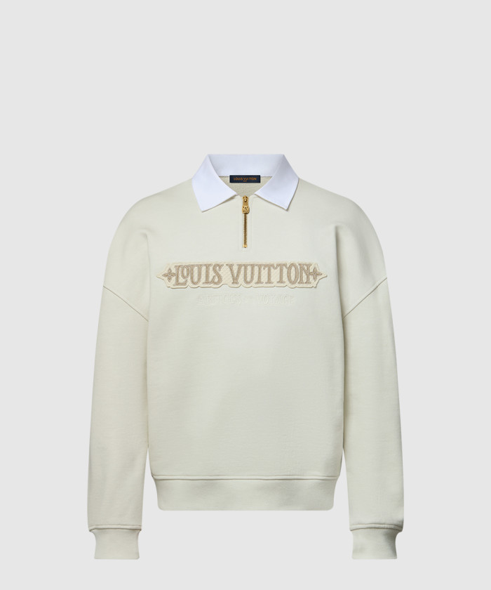 레플리카|이미테이션 louis-vuitton-루이비통엠벨리시드-하프-집-스웨트셔츠-1ahw30