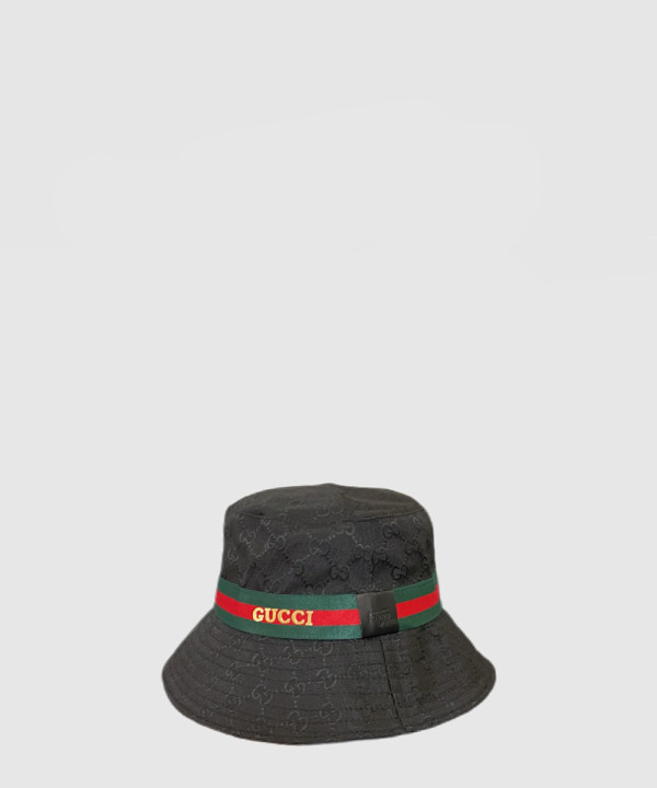 [GUCCI-구찌]로고 버킷햇 658859