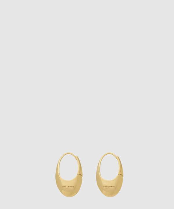 [SAINT LAURENT-생로랑]메탈 소재의 ARTY 이어링 724321